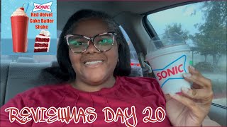 REVIEWMAS DAY 20: SONIC RED VELVET CAKE BATTER SHAKE #THEREVIEWQUEEN