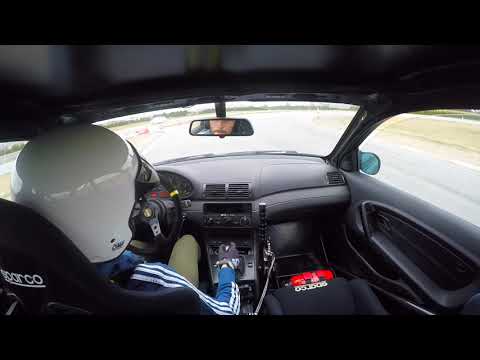 Track Day Tor Łódź 24.03.21 BMW 325ti Compact Best Lap 1:04.305