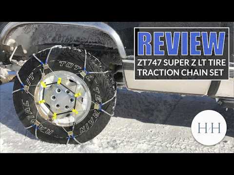 Tire Chain Review: ZT747 Tire Chains from Amazon! Z Chain tire cables