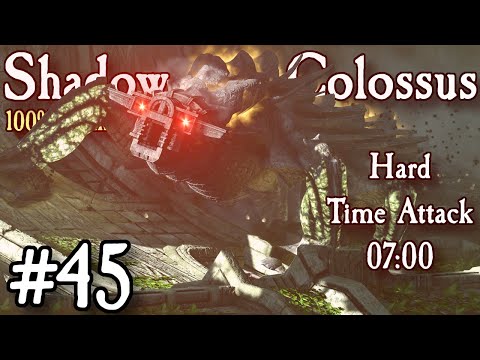 Shadow of the Colossus (PS4) 100% Walkthrough - Part 45: Hard Time Attack: Kuromori!