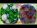 ODDLY SATISFYING DIAMOND AND SPRITE SLIME MIXING ASMR