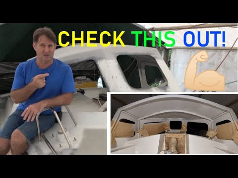 FINISHING the DODGER build 💪 (pt.3) Ep.175 Building my steel sailing yacht