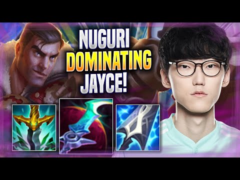 NUGURI DOMINATING WITH JAYCE! - DK Nuguri Plays Jayce TOP vs Azir! | Season 2022