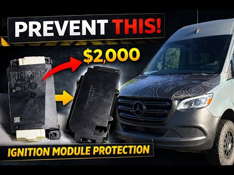 Mercedes Sprinter Ignition Module Protection – DIY Install and WATER TEST (Prevents $2,000 Failure)