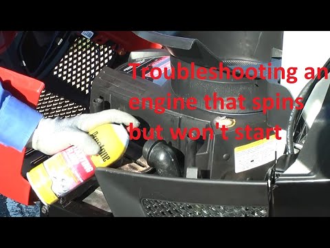 How to Fix a Riding Mower When the Engine Cranks But Won't Start