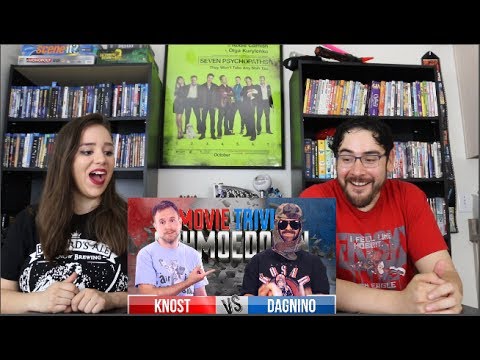 Knost Vs. Dagnino REACTION - Movie Trivia Schmoedown