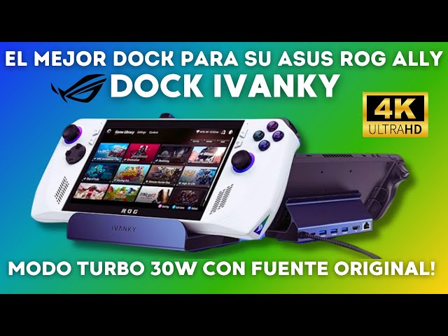 Vídeo relacionado con iVANKY 8 en 1 Estación de Acoplamiento para Valve Steam Deck OLED/ASUS ROG Ally Xbox X(2025)/Legion Go, ROG Alloy/Stream Deck Dock (14 en 1, Sin Fuente de alimentación)