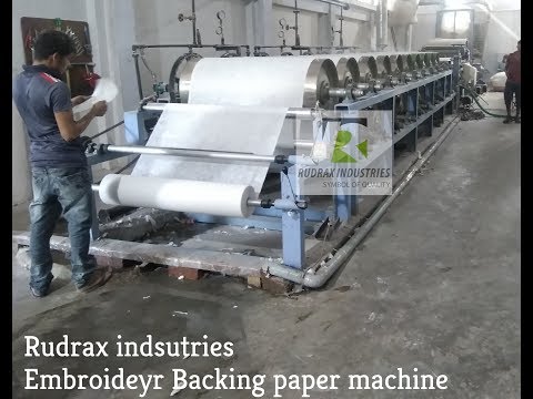 Water Soluble Non Woven Fabric Production Machine