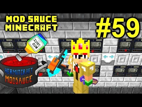 Minecraft Mod Sauce Ep. 59 - Mekanism Elite Mods !!! ( HermitCraft Modded Minecraft )