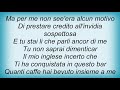 Andrea Bocelli - I Love Rossini Lyrics