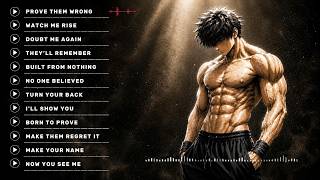 NO EXCUSES – PROVE THEM WRONG 🔥 | Aggressive Rap Rock Workout Music  | Phonk Gym Beats 🔥