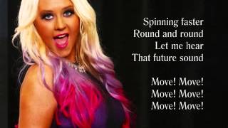 MAKE THE WORLD MOVE (Video Lyrics) - Christina Aguilera feat. Cee Lo
