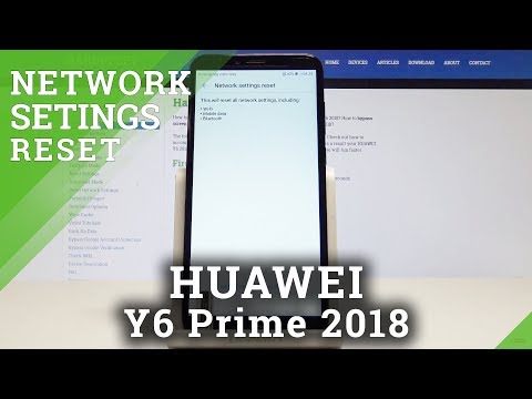 How to Restore Network Settings on HUAWEI Y6 Prime 2018 - Fix Network Settings