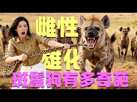 斑鬣狗——哺乳动物里最奇葩的雌性生理发育! 看完整个炸裂