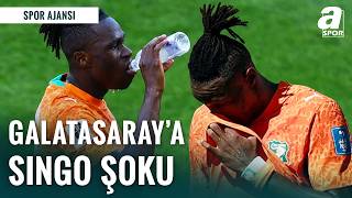 Galatasaray’da Wilfried Singo Sakatlandı