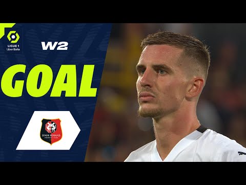 Goal Benjamin BOURIGEAUD (53' pen - SRFC) RC LENS - STADE RENNAIS FC (1-1) 23/24