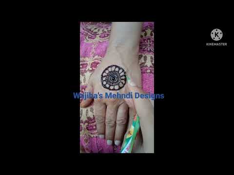 Easy Quick simple Mehndi Design[Wajiha's Mehndi Designs]