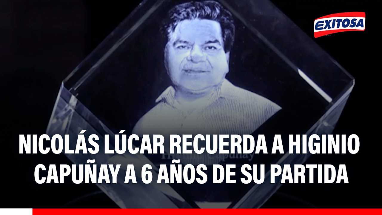 🔴🔵 Lúcar recuerda a Higinio Capuñay a seis años de su partida
