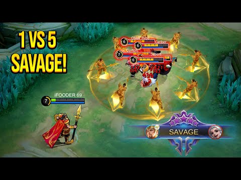 TOP 15 LEGENDARY 1VS5 SAVAGE MOMENTS: UNSTOPPABLE DOMINATION! #3 ✅ ∣ MOBILE LEGENDS