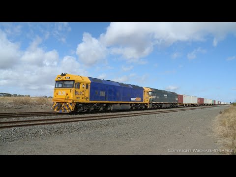 7902V Mildura To Melbourne Container Train (13/2/2019) - PoathTV Australian Railways