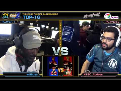 Will2pac vs NTSC Abdess - KOF '98 Neo Geo World Tour Season 2 France Stop TOP-16