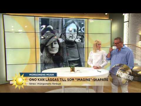 Yoko Ono kan läggas till som skapare till ”Imagine” - Nyhetsmorgon (TV4)