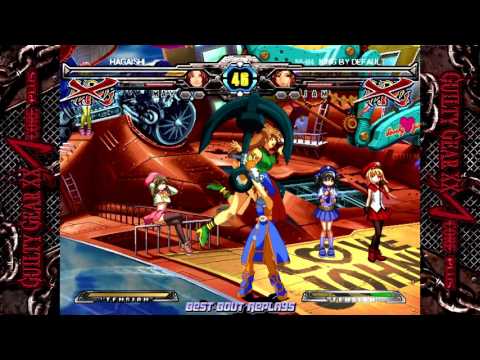 "Best Bout Replays" GGXXACPR - HAGAISHI vs KING BY DEFAULT #2  (1080p HD 60fps)