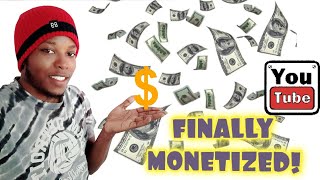 HOW YOUTUBE MONETIZED ME IN ONE DAY!