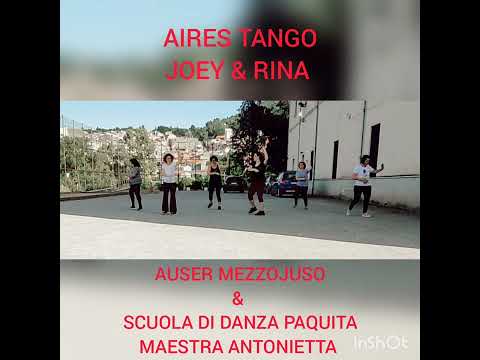 " AIRES TANGO" COREOGRAFIA JOEY & RINA ESEGUITO DALLE ALLIEVE E MAESTRA ANTONIETTA 💖💖💃💃🤩🤩