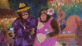 Creating a Whimsical Tiki Painting with Acrylics | A SECRET Mission!