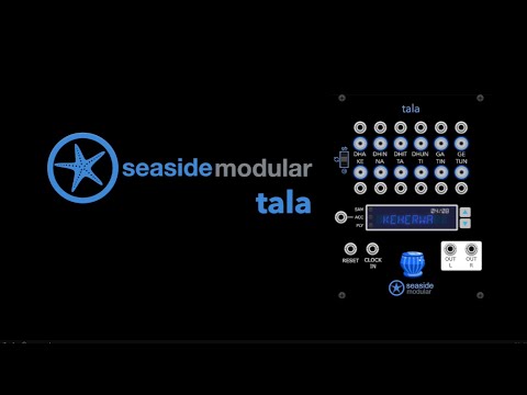 Demo of Tala, a new sample-based tabla machine for VCV Rack
