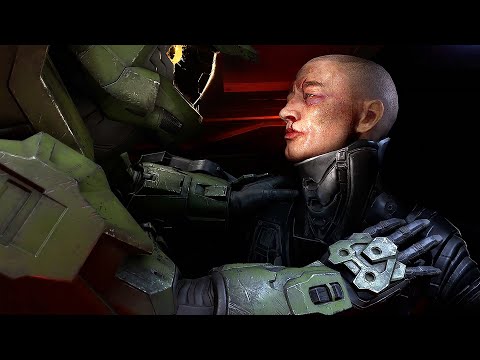 Halo Infinite - Master Chief Gets Emotional At Spartan Dying Scene