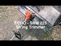 ECHO SRM 225 String Trimmer In Action Reliable Strong Tough