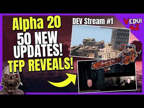 Alpha 20 - 50 REVEALS from the Developer Stream! @Vedui42