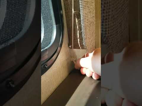 RV - shades / blinds won't stay up?