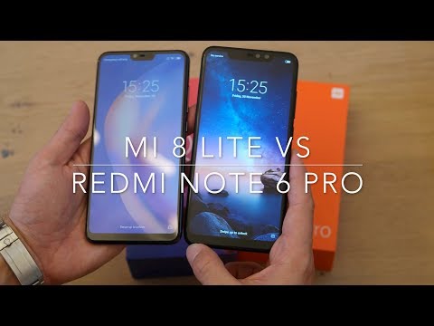 Mi 8 lite vs Redmi Note 6 pro