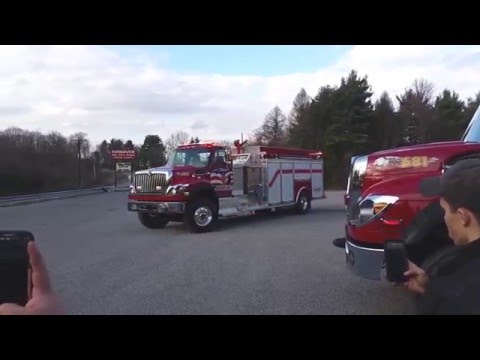 1st Out Specialty Delivers New Spartan Pumper to Hanover VFD