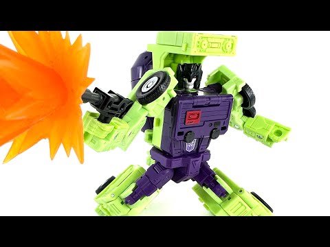 Let's Mix it Up ! Transformers Studio Series 86 Constructicon Mixmaster Devastator Chefatron Review 