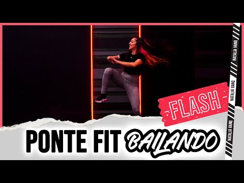 💪🏽 BAILE FIT FLASH en CASA #10 Cardio Dance QUEMA calorías - Zumba Dance Class - Natalia Vanq