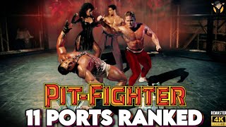 Which Version of Pit-Fighter Did I Rank No.1? (4K Remaster) #pitfighter #atari #arcadegames
