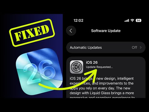 Easy Fix for iOS 26.2 Stuck on Update Requested Error!