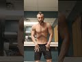 Physique update post shoulder workout - men's physique/bodybuilding posing
