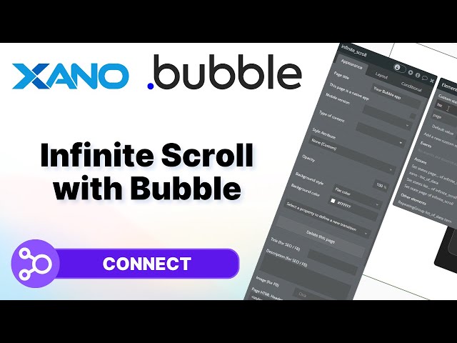 Create Infinite Scrolling with Xano and Bubble: Step-by-Step Guide