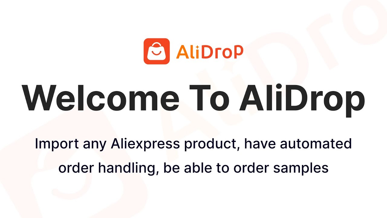 Alibaba & AliExpress Dropship Demo