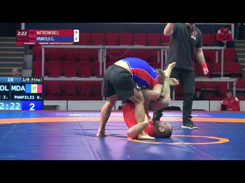 1/8 Men's GP No-Gi - 71 kg: J. WITKOWSKI (POL) v. G. PANFILII (MDA)