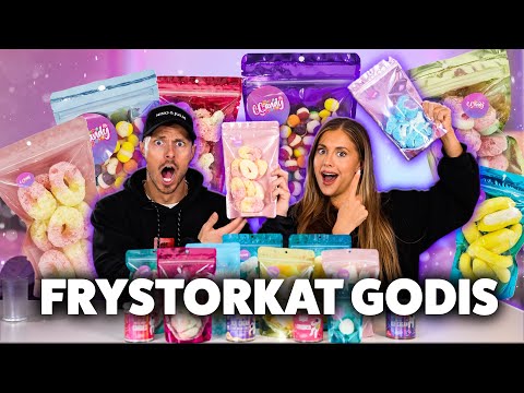 VI TESTAR FRYSTORKAT GODIS!