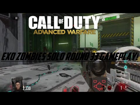 Exo Zombies: Solo Final Rounds Gamplay! Easy 30+ Strategy "Carrier"