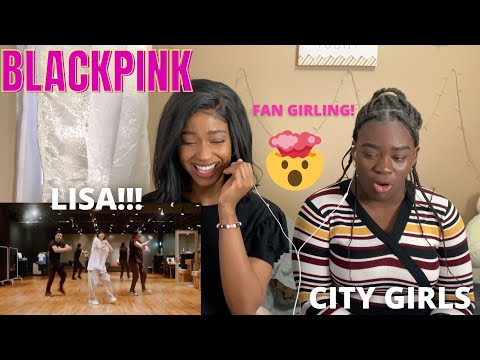 LISA BLACKPINK - City Girls DANCE PRACTICE LILI FILM #4 (REACTION)