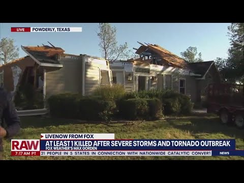 Tornado Outbreak: 1 killed, several hurt after tornadoes in Texas & Oklahoma
