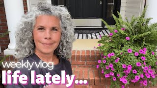 Weekly Vlog! A BIG Headache + "the boys" + porch decor + kitchen redo